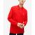 Lacoste | 拉科斯特男士Polo长袖百搭纯色运动休闲衫, 颜色Red