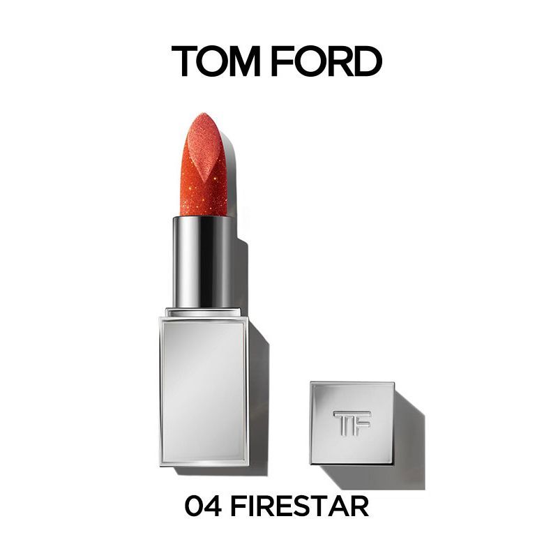 商品第2个颜色04 FIRESTAR, Tom Ford | 汤姆福特 TF银管致奢银熠爆闪唇膏 3g 金闪丝绒 鎏金妆感