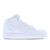 颜色: White-White-White, NIKE | Nike Air Force 1 Mid - Men Shoes