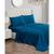 商品Juicy Couture | 100% Polyester Satin 3 Piece Sheet Set颜色Blue
