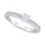 商品第3个颜色White Gold, Macy's | Diamond Oval Engagement Ring (1/2 ct. t.w.) in 14k Gold