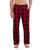 颜色: Red Buffal, Hanes | Men's Ultimate Ultra Soft Plaid Brushed Fleece Pajama Pants