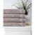 颜色: Taupe, OZAN PREMIUM HOME | Cascade Bath Towel 4-Pc. Set