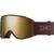 颜色: Sepia Luxe/ChromaPop Sun Black Gold Mirror/Extra Lens-ChromaPop Storm Blue Sensor Mirror, Smith | Squad MAG Goggles