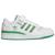 Adidas | adidas Originals Forum Low - Women's, 颜色White/Green/Lucid Pink