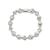 商品第1个颜色Silver, Givenchy | Rose Gold and Silk Crystal Flex Bracelet