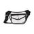 Steve Madden | Women's Iridescent Clear Jelly Belt Bag, 颜色Black