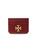 color HUCKLE BERRY, Tory Burch | Eleanor Leather Card Case