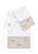 颜色: White, Linum Home Textiles | BRAELYN 3PC Embellished Towel Set