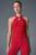 颜色: Bold Red, Alo | Ribbed Mesmerize Bra Tank - Bold Red