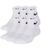 颜色: White, NIKE | Big Kids' Cushioned Ankle Socks, 6 Pairs