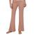 Steve Madden | Women's Ribbed Flare-Leg Sleep Pants, 颜色Praline