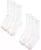 颜色: White, Gold Toe | Men’s 8-Pack Athletic Crew Socks