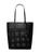 color BLACK, Michael Kors | Sinclair Large Perforated Leather Tote Bag