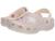 color Oyster/Unicorn, Crocs | Classic Glitter Clog (Little Kid/Big Kid)