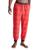 商品Calvin Klein | Modern Holiday Textured Plaid Classic Fit Pajama Joggers颜色Red Plaid