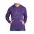 颜色: Purple, LA Pop Art | Women's Word Art Hooded Sweatshirt -Popular Yoga Poses