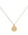 商品Kate Spade | Mini Initial Pendant Necklace, 17"-20"颜色P
