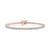 颜色: Rose Gold-Plated Sterling Silver, Macy's | Diamond Tennis Bracelet (1/2 ct. t.w.) in Sterling Silver, 14k Gold-Plated Sterling Silver or 14k Rose Gold-Plated Sterling Silver