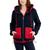 Tommy Hilfiger | Women's Contrast-Trim Sherpa Fleece Hooded Jacket, 颜色Sky Captain