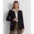 Ralph Lauren | Women's Double-Breasted Wool Crepe Blazer, 颜色Lauren Navy