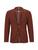 Hugo Boss | Micro-Pattern Slim-Fit Jacket In A Cotton Blend, 颜色DARK RED