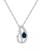 颜色: Sapphire, Macy's | Emerald (5/8 ct. t.w.) and Diamond (1/4 ct. t.w.) Pendant Necklace in 14K Gold (also in 14K White Gold Sapphire & 14K Gold Ruby)