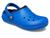 商品Crocs | Classic Lined Clog (Little Kid/Big Kid)颜色Blue Bolt