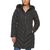 商品Tommy Hilfiger | Women's Faux-Fur-Trim Hooded Puffer Coat颜色Black