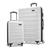 颜色: Birch White, Samsonite | Samsonite Omni 2 Hardside Expandable Luggage with Spinners, Midnight Black, Checked-Medium 24-Inch