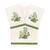 颜色: Beige, Linum Home Textiles | Textiles Turkish Cotton Botanica Embellished Fingertip Towel Set, 2 Piece