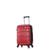 颜色: Red, DUKAP | Rodez 20" Lightweight Hardside Spinner Carry-On Luggage