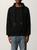 商品Ambush | Ambush cotton sweatshirt with multi drawstring颜色BLACK