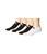商品Adidas | Originals Trefoil No Show Sock 6-Pack颜色White/Black/Black/White
