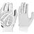商品第2个颜色White/White, NIKE | Nike Women's Hyperdiamond Pro Softball Batting Gloves