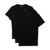 商品Lacoste | Men's V-Neck Lounge Slim Fit Undershirt Set, 3-Piece颜色Black