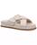 颜色: Linen, Giani Bernini | Women's Geralynn Memory Foam Crisscross Buckle Footbed Sandals, Created for Macy's