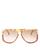 商品Chloé | Women's West Flat Top Sunglasses, 62mm颜色Havana/Brown Gradient