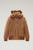 商品Woolrich | Weoka Bomber in Soft Ottoman Fabric颜色Dark Camel