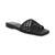 color Black, Sam Edelman | Women's Akira Woven Slides
