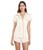 Eberjey | Frida - The Whip Stitch Short PJ Set, 颜色Ivory/Foxglove