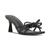 INC International | Women's Emonna Bow Slide Dress Sandals, Created for Macy's, 颜色Black