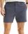 颜色: Blue Indigo, Nautica | Men's Classic-Fit Stretch Flat-Front 6" Chino Deck Shorts