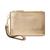 商品Michael Kors | Leather Jet Set Small Coin Purse颜色Pale Gold