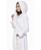 颜色: White, ARUS | Women's Ankle Length Hooded Low Twist Soft Turkish Cotton Bathrobe