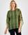 颜色: Pine, JM Collection | Women's Animal-Print Embellished Chiffon Poncho Top, Created for Macy's