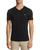 商品Lacoste | V-Neck Pima Cotton Tee颜色Black