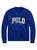 商品Ralph Lauren | Fleece Logo Crewneck Sweatshirt颜色HERITAGE ROYAL