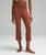 Lululemon | Groove Super-High-Rise Crop 23" *Nulu, 颜色Dark Terracotta