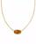 颜色: Gld Mrbld, Kendra Scott | 14k Gold-Plated Bamboo Framed Stone Adjustable Pendant Necklace, 19" + 4" extender